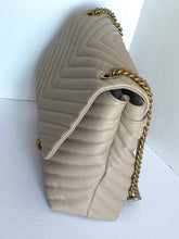 Load image into Gallery viewer, Rebecca Minkoff Shoulder Bag Womens Beige Edie Flap Quilted Leather Crossbody