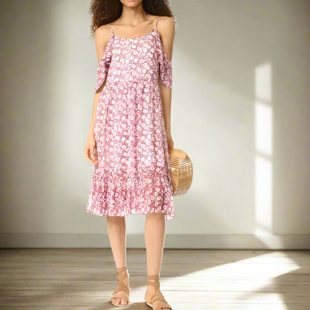 rebecca minkoff pink dress Rebecca Minkoff's Pink Ruffle One Shoulder Confessional Look