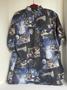 Reyn Spooner Shirt Mens Extra Large Guardians of the Galaxy Short Sleeve Classic