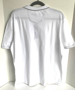 Robert Graham Polo Shirt Mens Extra Large XL White Wren Golf Rugby Classic Fit