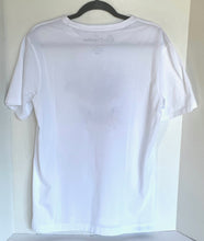 Load image into Gallery viewer, Robert Graham Shirt Mens Medium White Hibiscus Skull Cotton T-shirt