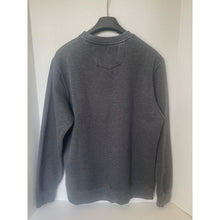Load image into Gallery viewer, Gray sweatshirt on a hanger against a white background