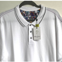 Load image into Gallery viewer, Robert Graham Wren Polo Shirt Mens XL White Short Sleeve Classic