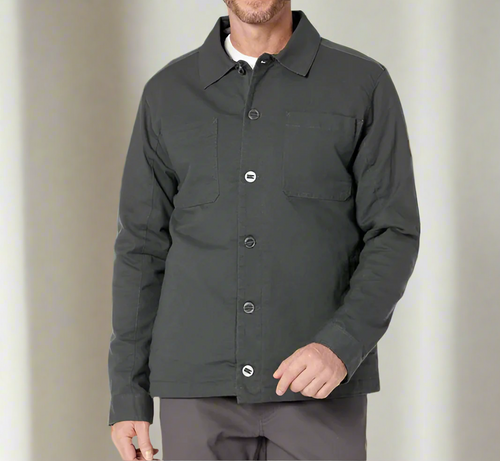 Royal Robbins Flannel Lined Jacket Mens 2XL Brown Billy Goat II Canvas Coat