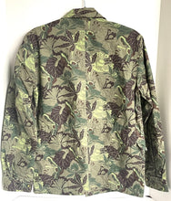 Load image into Gallery viewer, Scotch Soda Field Jacket Mens Green Tropical Embroidered Army Cotton Blazer