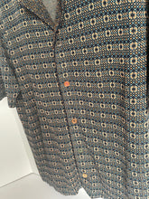 Load image into Gallery viewer, Scotch Soda Shirt Mens Large Button Down Knit Geometric Regular Fit Hawaiian