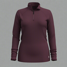 Load image into Gallery viewer, Smartwool Merino Base Layer Classic All-Season 1/4 Zip Women