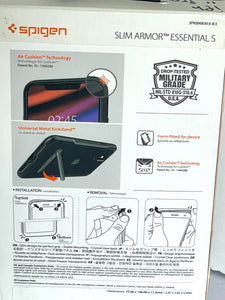Spigen iPhone 11 PRO Slim Armor Essential S Black Kickstand Cushion Bumper Case
