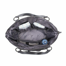 Load image into Gallery viewer, TWELVELittle Tote Diaper Bag Large Gray Allure Dome Crossbody Chemical Free