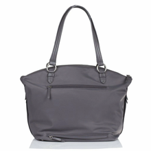 Load image into Gallery viewer, TWELVELittle Tote Diaper Bag Large Gray Allure Dome Crossbody Chemical Free