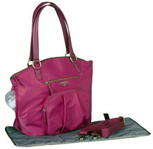 Load image into Gallery viewer, TWELVELittle Tote Diaper Bag Large PInk Allure Dome Crossbody Chemical Free