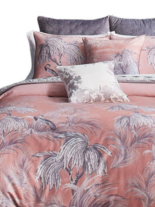 Ted Baker Queen Full 3 Piece Set Pink Cotton Sateen 92 x 96, Horizon Birds