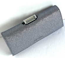 Load image into Gallery viewer, Ted Baker Wallet Womens Large Silver Glitter Bobble RFID Continental Glareh
