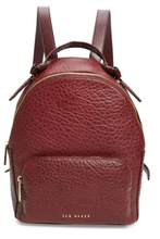 Load image into Gallery viewer, Ted Baker Women’s Orilyy Leather Medium Backpack with Knotted Handle