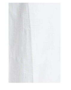 Tory Burch Pants Womens 27 White Wide Leg Crop Jacquard Cotton Culotte