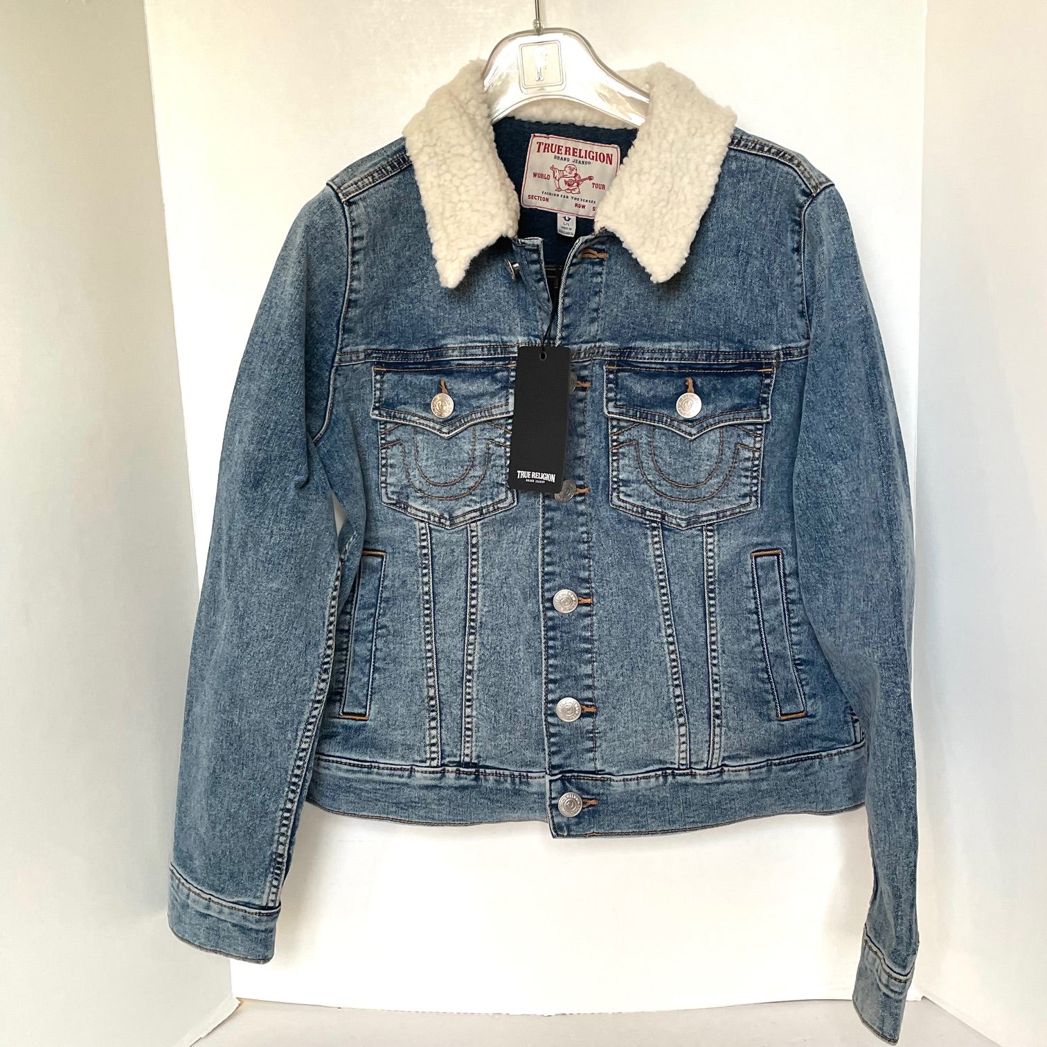 True religion sherpa jacket 2025
