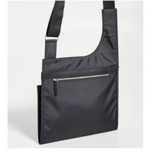 Load image into Gallery viewer, WANT Les Essentiels Kurtz Sling Bag Black Nylon Slim Crossbody Minimalist