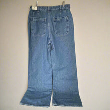 Load image into Gallery viewer, We The Free Palmer Cuffed Jeans Womens 28 Blue Wide Leg Baggy Relaxed