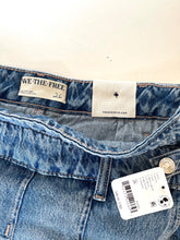 Load image into Gallery viewer, We The Free Stephie Denim Skort Blue Cotton 26 Mini Flare Skirt pleated