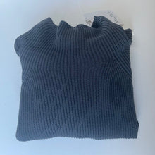 Load image into Gallery viewer, Folded ribbed knit sweater on a white background