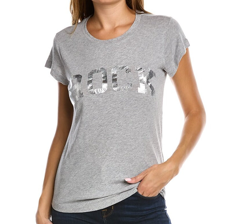 Zadig & online Voltaire Grey T-Shirt Size Small