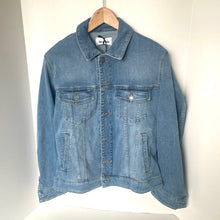 Load image into Gallery viewer, Zadig &amp; Voltaire Kase Denim Jacket Womens Small Hope Blue Light Wash