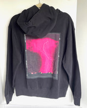 Load image into Gallery viewer, Zadig &amp; Voltaire Sanchi  Hoodie Thunderbolt Photoprint CDF Black Cotton Sweatshirt