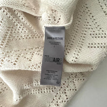 Load image into Gallery viewer, Zadig &amp; Voltaire label on a textured fabric background