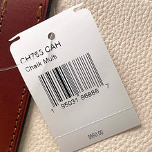 Load image into Gallery viewer, Coach Relay Tote CH765 Chalk White Pebbled Leather Large Carryall Bag