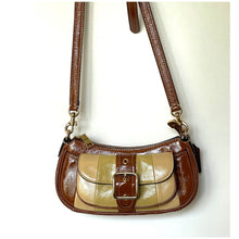 Load image into Gallery viewer, Coach Ashton Mini Shoulder Bag CDX80 Gold Redwood Multi Crinkle Leather