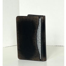 Load image into Gallery viewer, Coach CEU95 Mens Black Brown Loved Leather ID Wallet