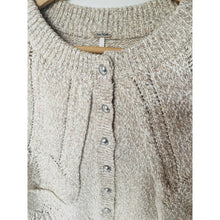 Load image into Gallery viewer, Free People Bali Cape May Beige Marled Sweater