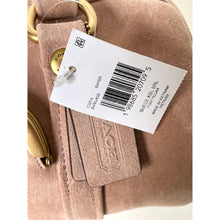 Load image into Gallery viewer, Coach Kisslock Barrel Bag CDZ16 Suede Leather Shoulder Bag Nuage Ortiginals B