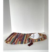 Load image into Gallery viewer, Coach Brooklyn Shoulder Bag 34 CDZ40 Multicolor Woven Leather Hobo
