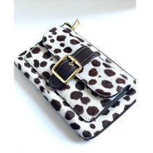 Load image into Gallery viewer, Coach Ashton CEN13 Cow Print Haircalf Wristlet