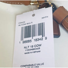 Load image into Gallery viewer, Coach Nolita 19 Wristlet CDW34 Cow Print Haircalf Leather Shoulder Bag C