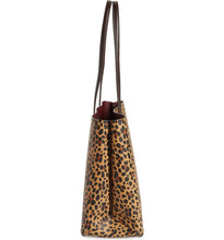 Load image into Gallery viewer, Kate Spade Tote Womens Large Brown Leopard All Day Structured Tote w Wristlet