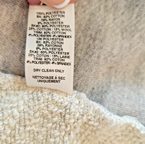Anthropologie Ivory Sherpa Sweater Jacket L Womens Open Front Cozy Shacket