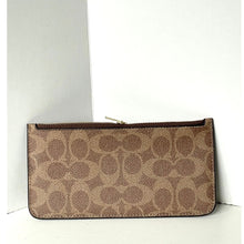 Load image into Gallery viewer, Coach Mila Crossbody Bag CAO01 Maple Leather Signature Canvas with Zip Pouch