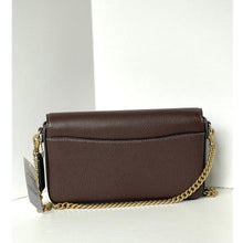 Load image into Gallery viewer, Coach Mila Crossbody Bag CAO01 Maple Leather Signature Canvas with Zip Pouch