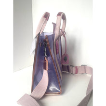 Load image into Gallery viewer, Kurt Geiger Southbank Small Tote Crossbody Lilac Glitter Vinyl Eagle