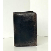 Load image into Gallery viewer, Coach CEU95 Mens Black Brown Loved Leather ID Wallet