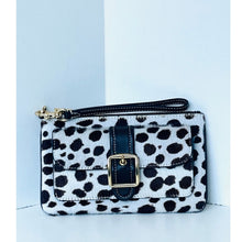 Load image into Gallery viewer, Coach Ashton CEN13 Cow Print Haircalf Wristlet