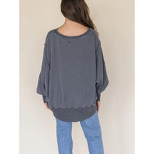 Load image into Gallery viewer, We The Free Camden Gray Snake Graphic Sweatshirt XL