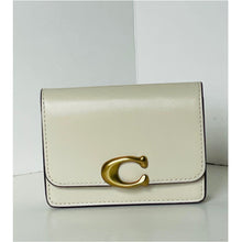 Load image into Gallery viewer, Coach Bandit CH825 Chalk Calf Leather Card Case