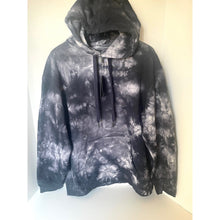 Load image into Gallery viewer, Rails Fulton Tie Dye Hoodie Mens M Blue Pullover Sweatshirt Kangaroo Pocket