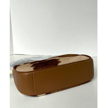Load image into Gallery viewer, Coach Teri Shoulder Bag Haircalf Cow Print CDW45 Brown Leather C