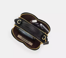 Load image into Gallery viewer, Coach Heart Crossbody Bag Cherry Signature Canvas Leather Brown CY706 OGPKG