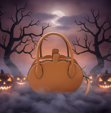 Load image into Gallery viewer, Coach Pumpkin Bag CU868 2025 Halloween Orange Glovetanned Leather ORGPKG - Luxe Fashion Finds