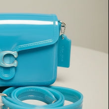 Load image into Gallery viewer, Coach Jelly Tabby Clear Blue Shoulder Bag CH748 Crossbody Wristlet ORGPKG